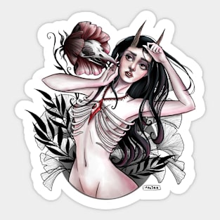 The whisperer Sticker